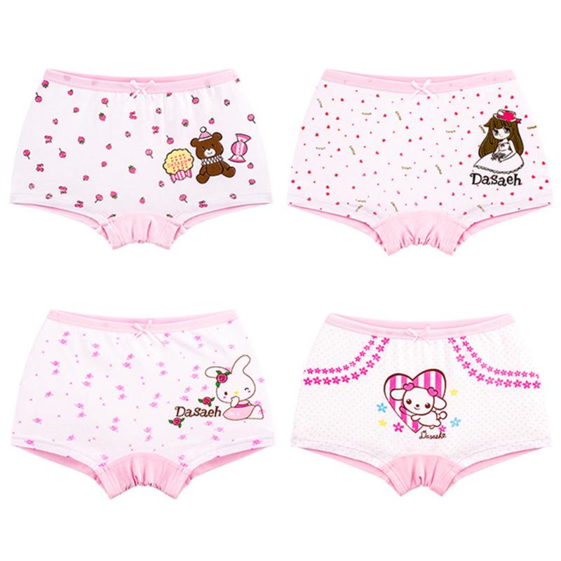 

Pink Cotton Girls Underwear Brifes Cartoon Stretchy Underpants Panties Clothes For 3 4 6 8 10 12 Years Old 173001, Camo