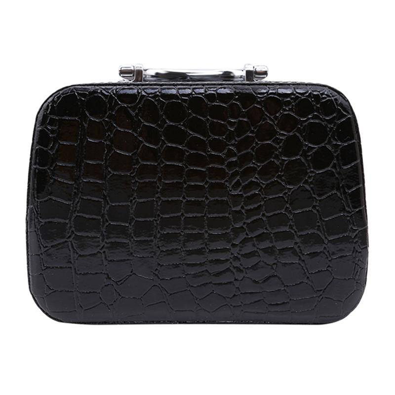 

High Quality Women Fashion Cosmetic Bag Black Large Capacity Female Storage Makeup 6 Colours Bags & Cases, Sky blue