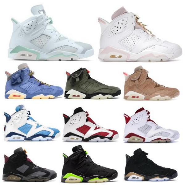 

Jumpman 6 6s Basketball Shoes Travis Scotts British Khaki Electric Green Carmine Bordeaux Hare Gold 2021 Men Women Outdoor Tenis Trainers Sneakers, Brown