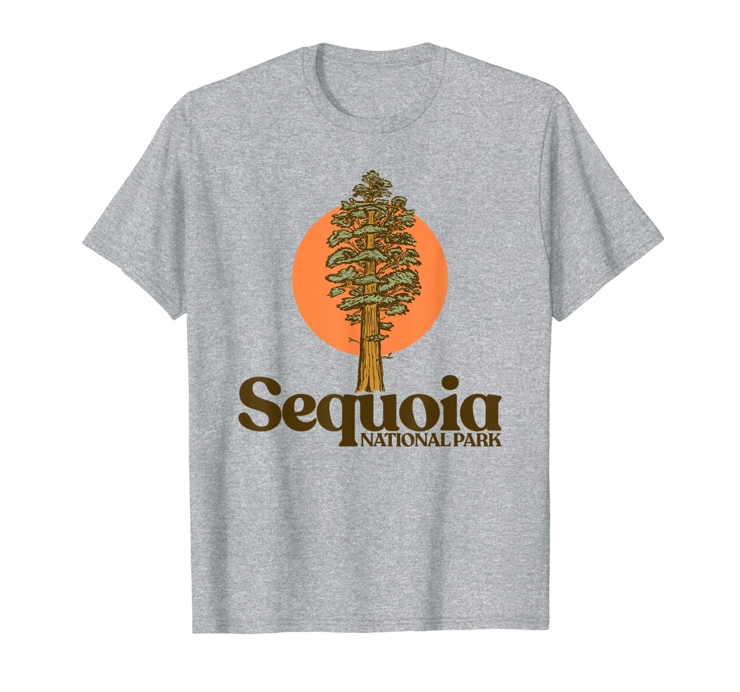 

Sequoia National Park General Sherman Tree Graphic T-Shirt, White;black