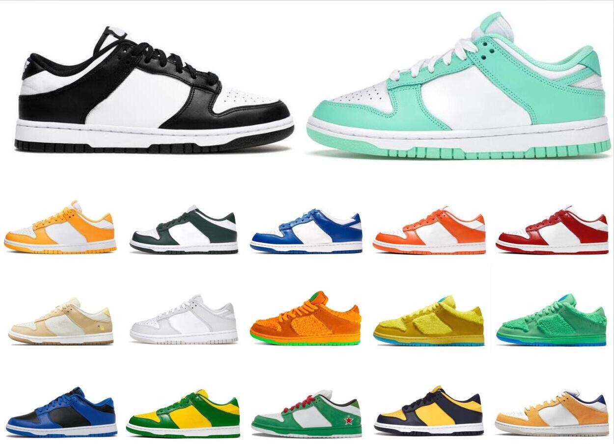

2022 Casual Shoes Men Women Panda White Black UNC Coast Syracuse Dusty Olive Photon Dust Sneakers Outdoor Mens Trainer man woman Trainers designer sneaker shoe, 32