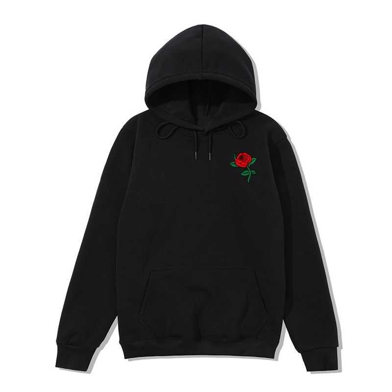 

hoodiesPeople are position rose couple' hooded sportswear, White
