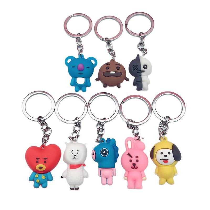 

Keychains Anime Doll Soft Keychain Pendant Small Commodities