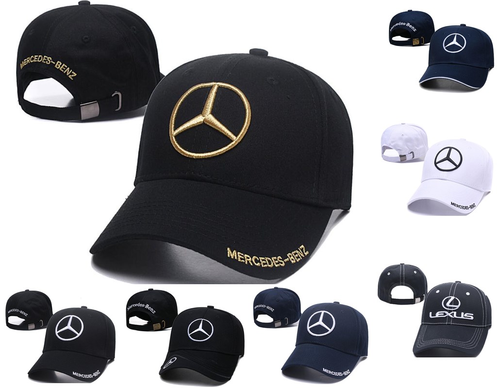

Mercedes Benz car cap embroidery baseball men's outdoor sports cap