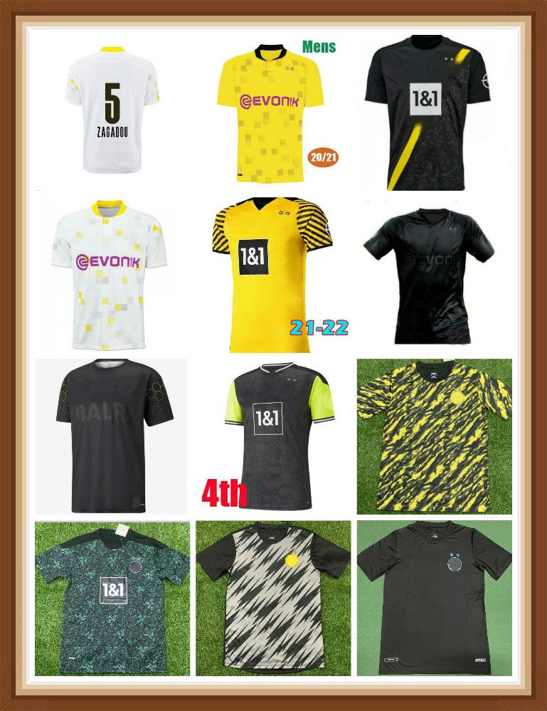 

1990 Limited Edition soccer jersey HAALAND REUS Borussia 21 22 4th dortmund 2021 football shirts BELLINGHAM SANCHO HUMMELS BRANDT PLSZCZEK m, Black;yellow