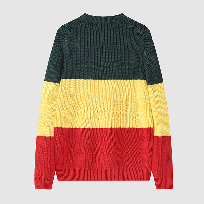 

High Quality Mens Sweaters Pullover Long Sleeve Casual Loose Men Clothing, White;black