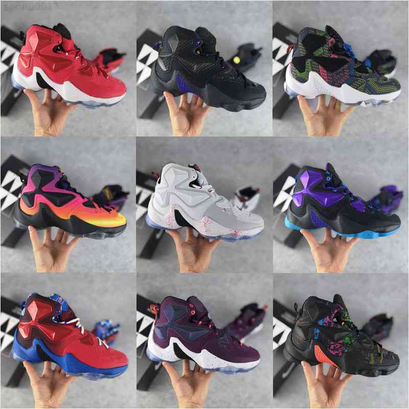 

Lebron XIII Mens Sports Shoes James 13 for Men LBJ 13s Trainers Sneakers, Black