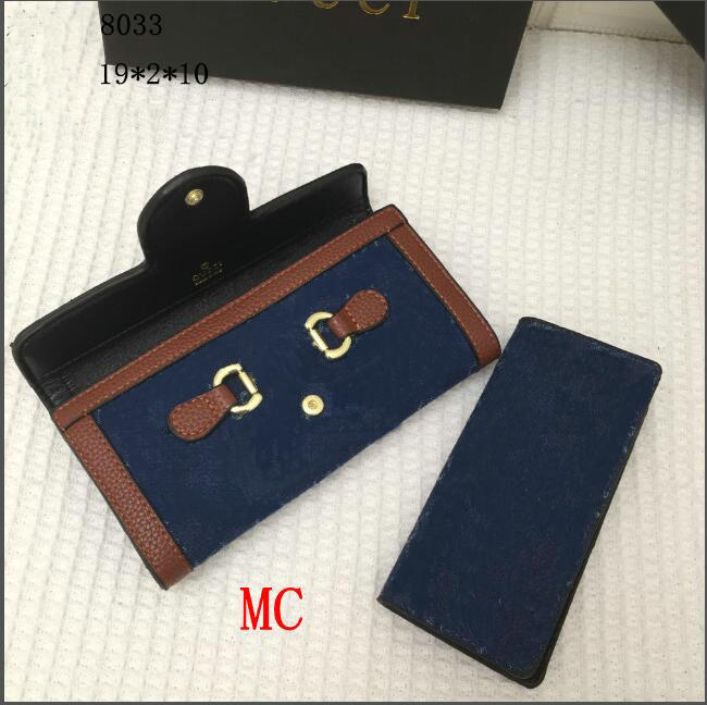 

Designer Women Wallets Single Zipper Bag Long Wallet Lady Clutch Female Men Purse Cards Coins Purses Leather Card Holder Pocket 8033#19x2, Blue