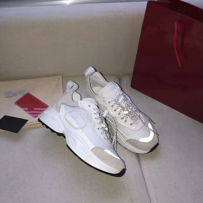 

Luxury Men Mesh Fabric Lace-up Flat Sneaker Designer Sneakers Women White Calfskin Genuine Leather Suede Speed Trainers Size 35-45 mkjj002