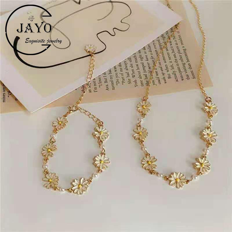 Pendentif Colliers Trendy Charm Fleurs Kpop Real Anime Vintage Mignon Géométrique Lien Chaîne Ensembles de Bijoux Esthétique Emo Gothique Accesso