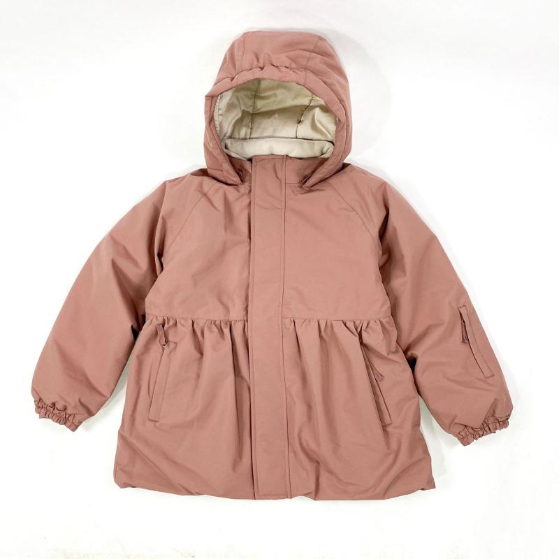 

Down Coat Children's Jacket 2021 Winter Nordic Style Girls Casual All-match Thick Warm Hooded, Blue;gray
