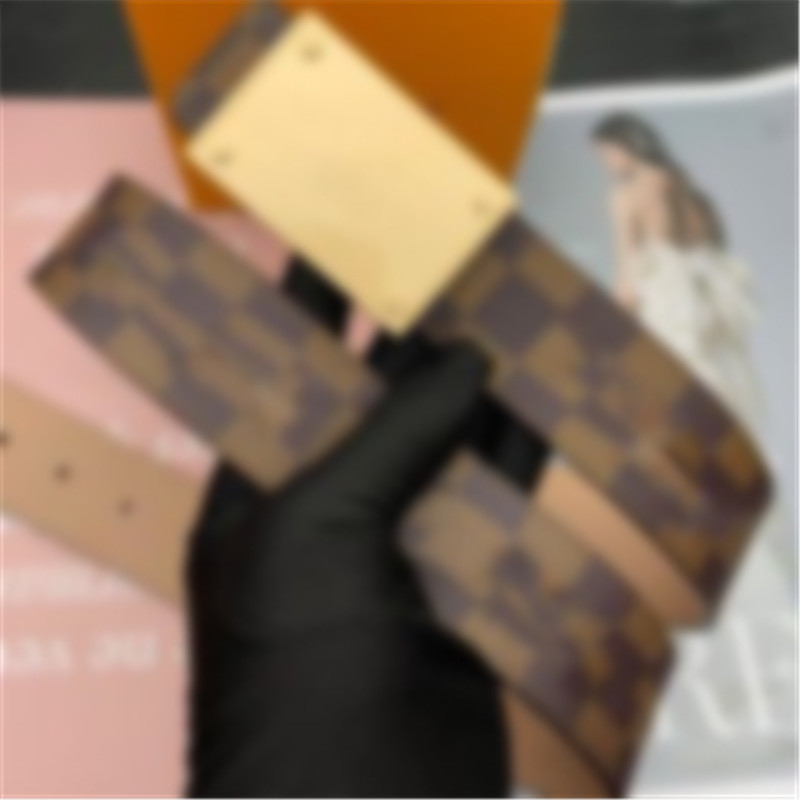 

waistband Best-selling High Quality Leather Belt Men And Women Gold Buckle Silver Buckle Black Belts Free Delivery With box 2021, Black;brown