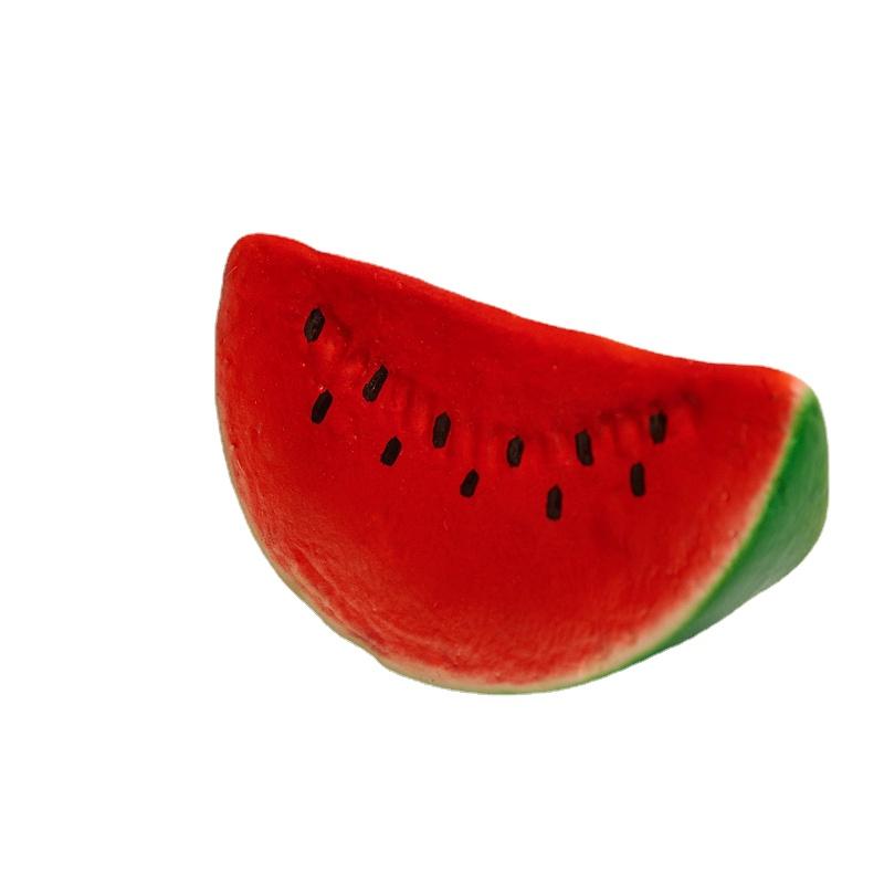 

Party Decoration 1pc Simulation Fruit Watermelon Model Sliced Ornaments Shop Window Home Farmhouse Supermarket Market