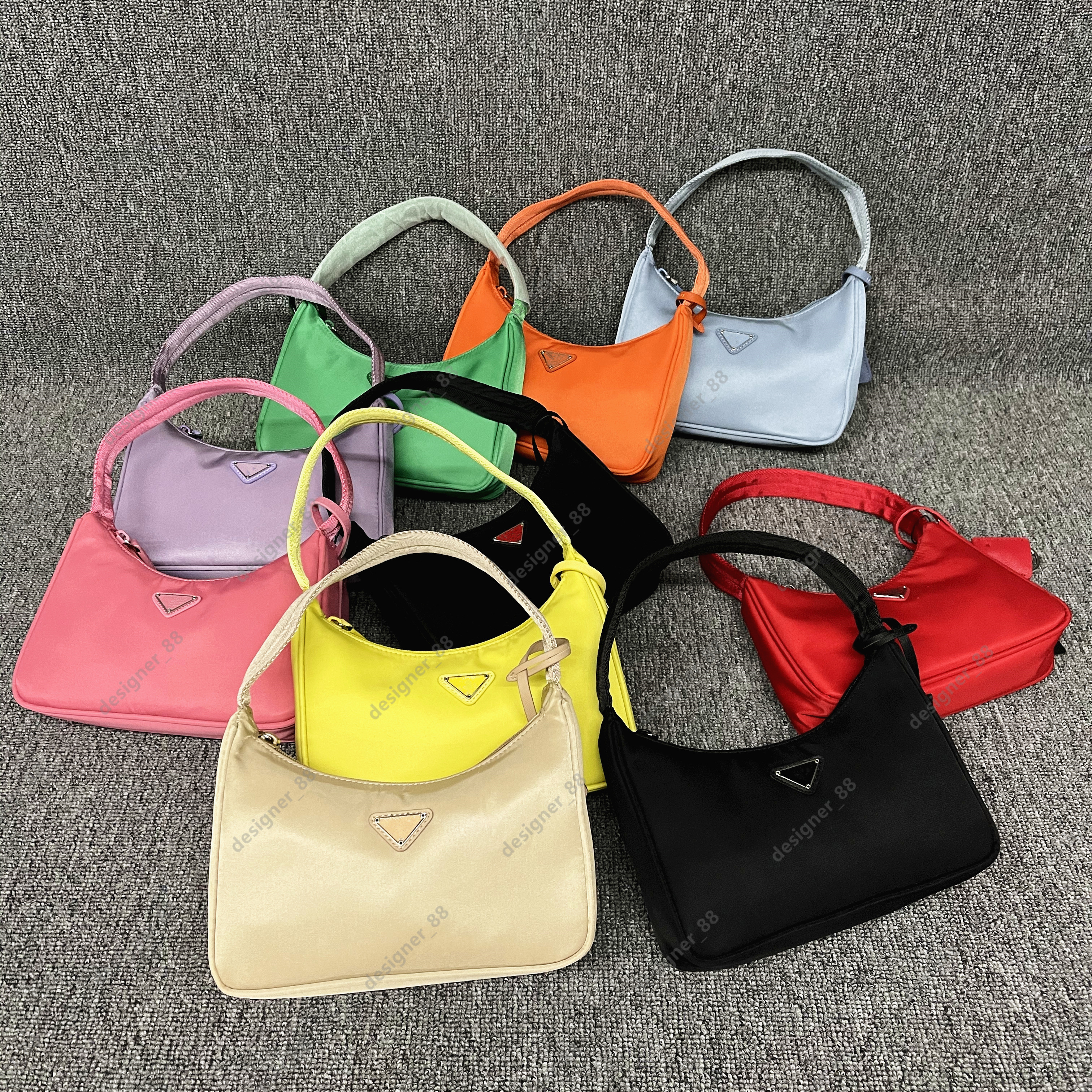 

Luxurys Designers bag Top quality reedition 2000 canvas for women shoulder bags Chest pack lady Tote presbyopic purse messenger handbags, Box