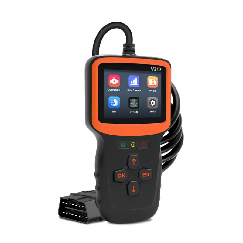 Lecteurs de code outils d'analyse lecteur OBD affichage V1.5 scanner de Diagnostic de défaut de voiture portable outil de testeur de contrôle mul