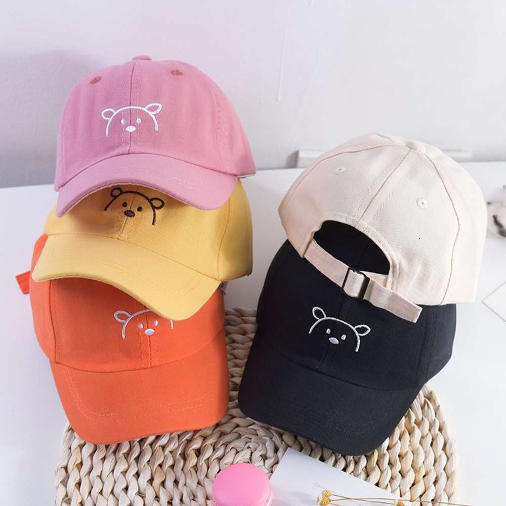 

Spring baby cap, children's Embroidered Baseball leisure boys' and girls' sun shading cap, Blue;gray