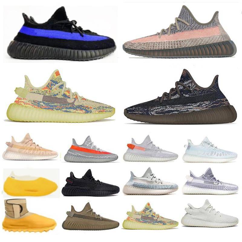 

2022 v2 running shoes dazzing blue bone white Beluga Reflective Mono Cinder MX Oat Rock Women Mens Designer Sneakers Stone Earth Carbon Zebra Bred Black Static, V2 shoes box