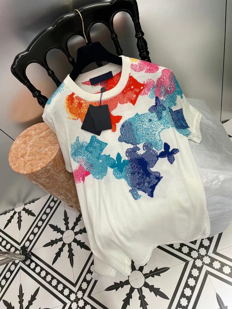 

arrive Summer 2021 Designers Shirts Mens Clothing Sets Tshirt blue camo letter Printing Casual T-shirt Women Luxury T Shirt Dress Tee Tops, White