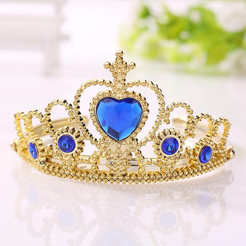 

Gold Tiara Crown Headband Fairy Wands Sticks Girls Princess Cosplay Props Daughter Gift Halloween Birthday Party Favors Favor