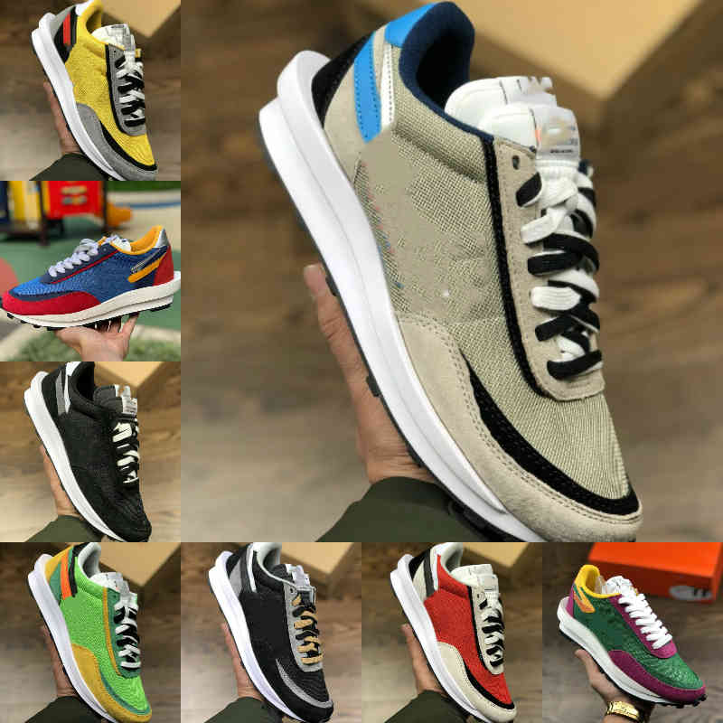 

Sell 2021 Mens Running Sports Shoes Fashion LDV Waffle Women Waffle Racer Black White Nylon Summit Multi Pine Green Trainers Varsity SNEAKERS G13, L3017