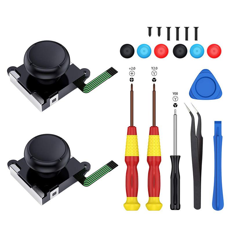 

Analog Joycon Joystick Thumb Stick Replacement For Switch / Lite Game Controller Joy-Con Repair Tools Kit Controllers & Joysticks