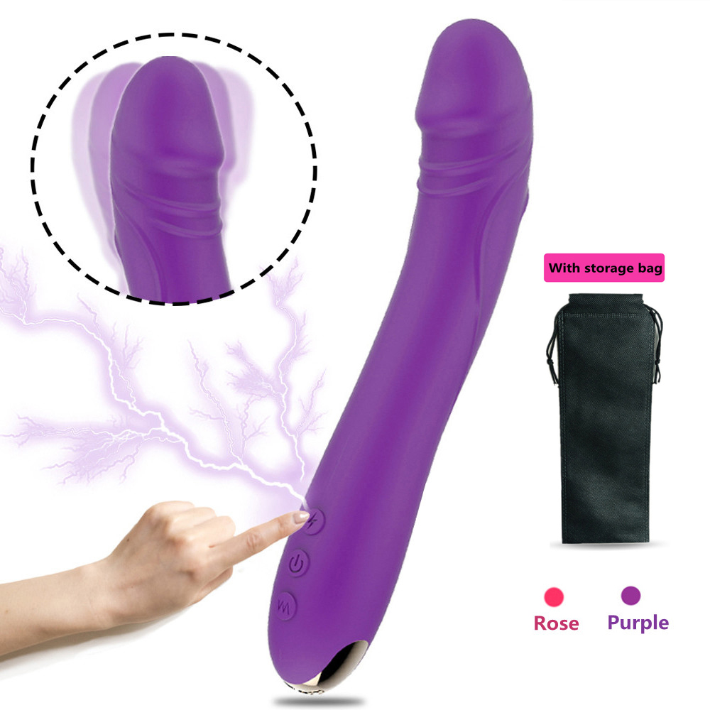 Female Masturbation Dildo Vibrator G-Spot Vibrators Clitoris Stimulator Adult Products Sex Toy For Women Adult Massager-image-733808827