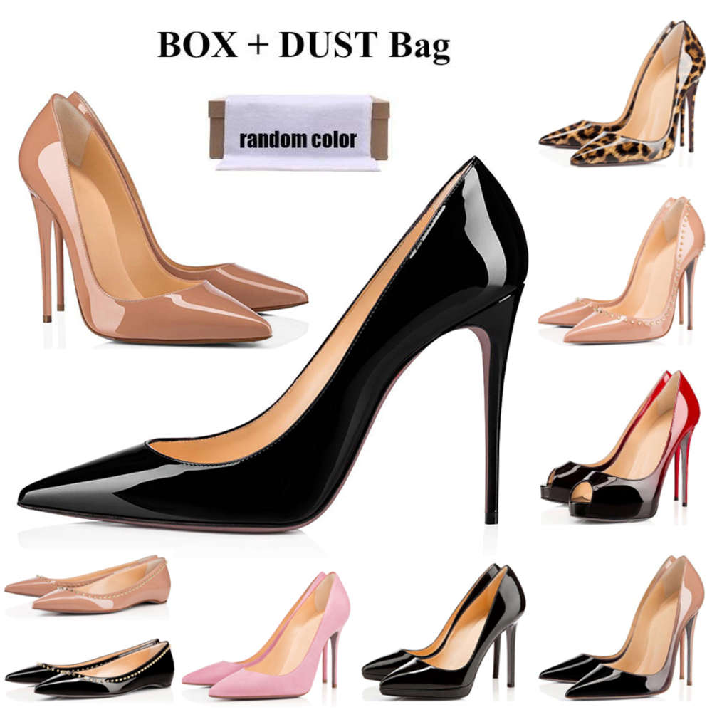 

red bottom heels women dress shoes 8cm 10cm 12cm So Kate Styles high heels Round Pointed Toes Pumps bottoms with box dust bag, Item #6