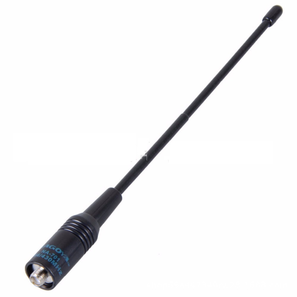 

Outdoor tool accessories Walkie Talkie Nagoya NA-701 SMA-Female Dual Band 144/430MHz Soft Antenna For connector port