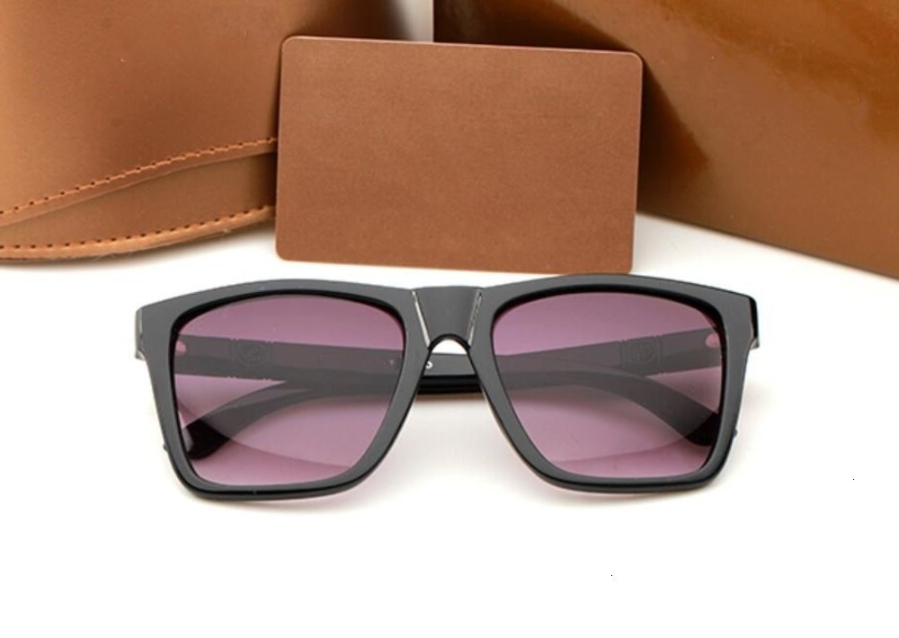 

sunglasses Sunglasses designer fashion design man sunglasses 006 square frames vintage popular style uv 400 protective outdoor eyewear, Black