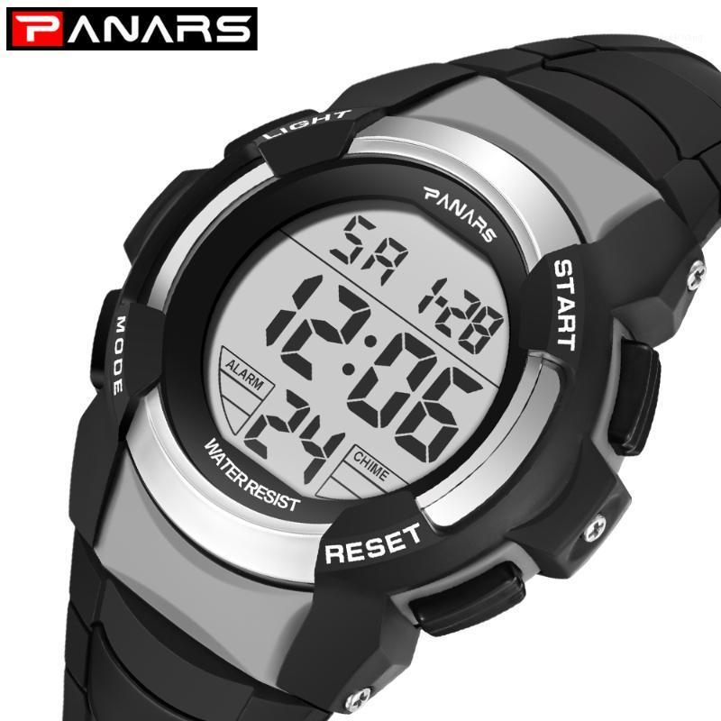 

Digital Watches For Men Brand Boy Sport Watch Waterproof LED Alarm Chronograph Countdown Fashion Men's Electronic Wristwatch Wristwatches, Red