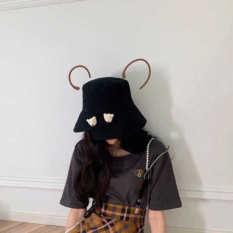 

New fishermans simple and fashionable hat exquisite craftsmanship beautiful ands generous designer personality street couple style, Freight compensation