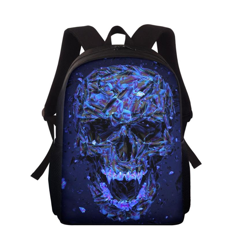 

Backpack Skull Printed Student Bag Children's Anti Theft College Style Multifunctional Travel, Cc1360z87