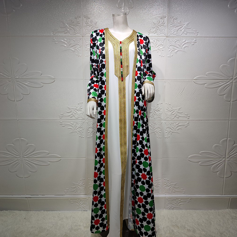 

Vestidos Abaya Dubai Turkey Muslim Sets Dress Islam Clothing Maxi Dresses Abayas For Women Robe Longue Femme Musulman Ensembles
