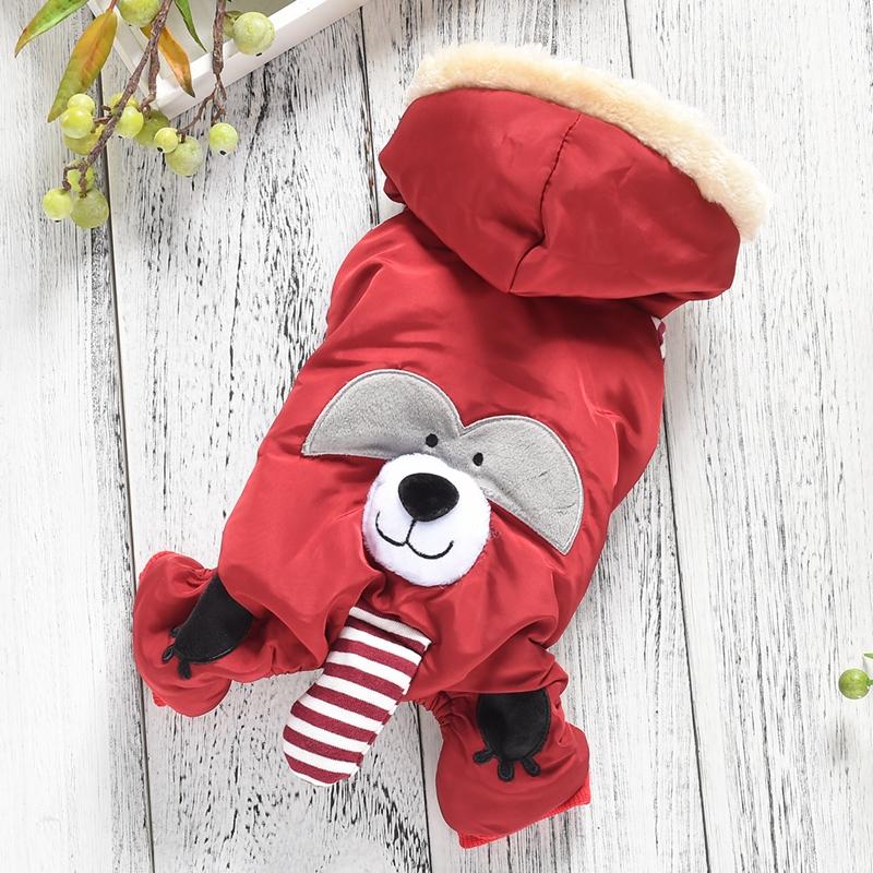 

Dog Apparel Est Winter Coat Warm Clothes Cute Bear Puppy Jacket Down Fashion Puppies For Yorkshire
