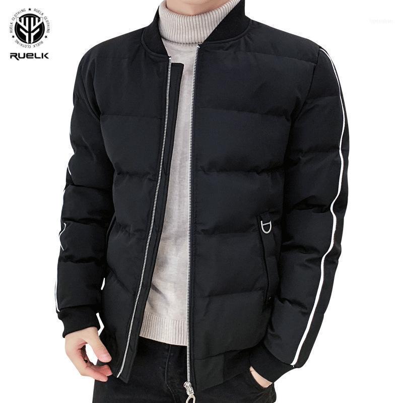 

Men's Down & Parkas RUELK Jacket Winter 2021 Cotton Coat Couple Version Of Self-Cultivation Trend Short Section Clothing1, Black