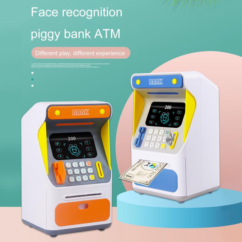 

Savings Bank Personal ATM Cash Coin Money Machine Password BoxSafe Box Automatic Deposit Banknote Party Favor
