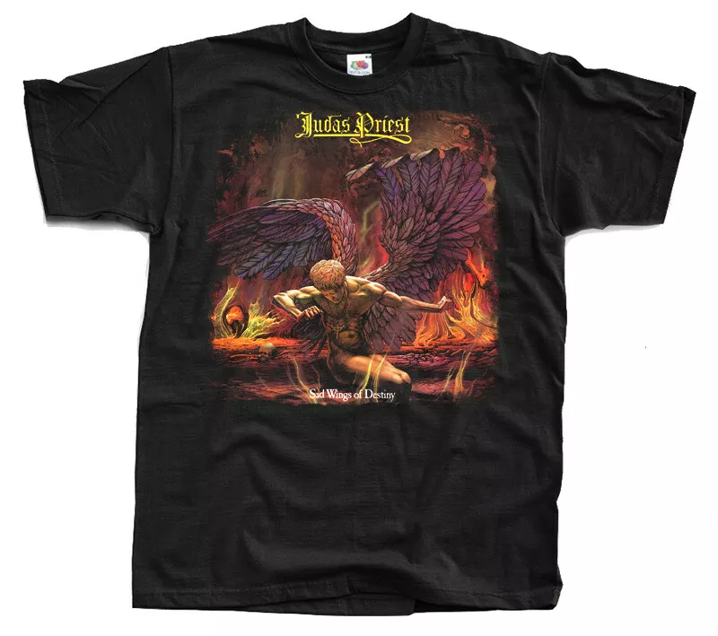 

Judas Priest Sad Wings of Destiny T SHIRT TEE black all sizes, Mainly pictures