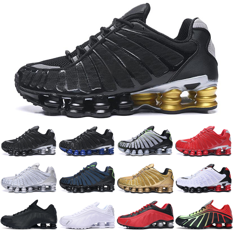 

Cheaper TL Shox men running shoes des chaussures outdoor trainers Enigma Triple Black White Silver Speed Red Dark Blue mens Zapatillas sports sneakers, Blue silver