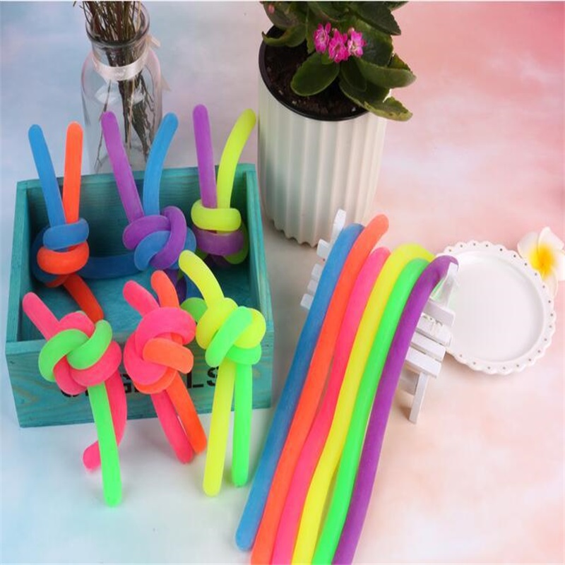 

Monkey Noodle Sensory Fidget Stretch Toy Build Resistance Squeeze Strengthen Arms Toy for Kids Adults with Ages Autism ADHD HA29 2275 Y2