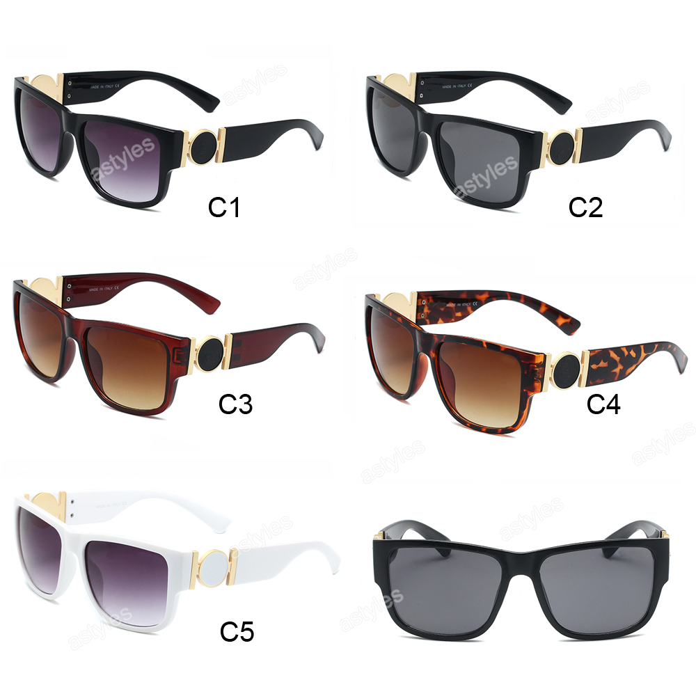 

Luxury Women Square Frame Sunglasses Multiple Tinted Glitter Designer Sun Glasses Inspired Stylish Shades Gold Medallion Mirror Lens Driving Outdoor Eyewear