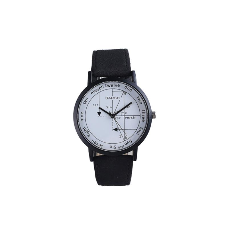 

Wristwatches One Sale Est Wrist Watch Lover's Quartz Analog Delicate Luxury Leather Band Gift Watches, Black