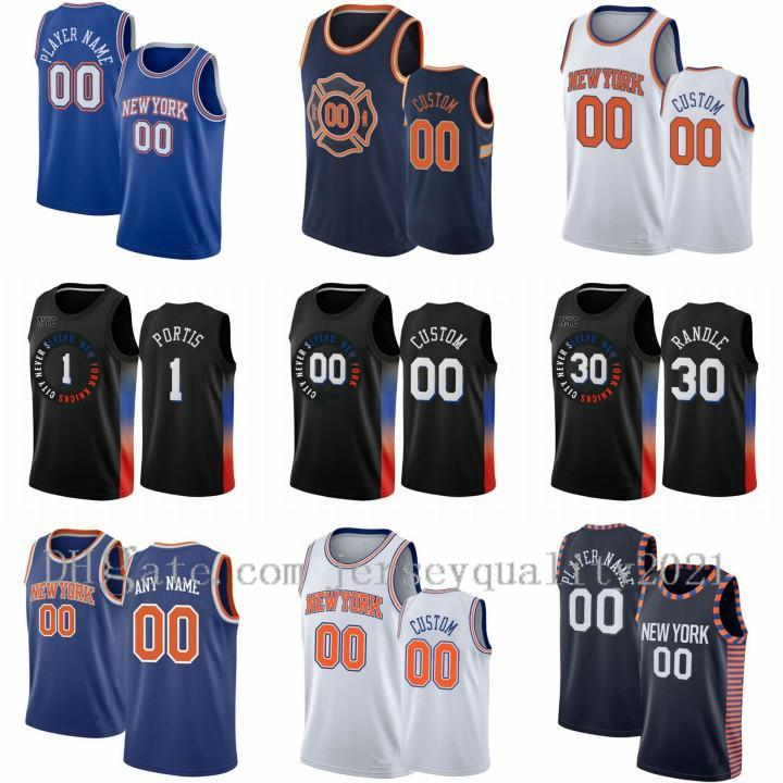 

Custom Julius 30 Randle Basketball Jersey Obi 1 Toppin RJ 9 Barrett Mitchell 23 Robinson Derrick New YorkKnicksMens Rose Immanuel 5 Quickley Elfrid 6 Payton 21