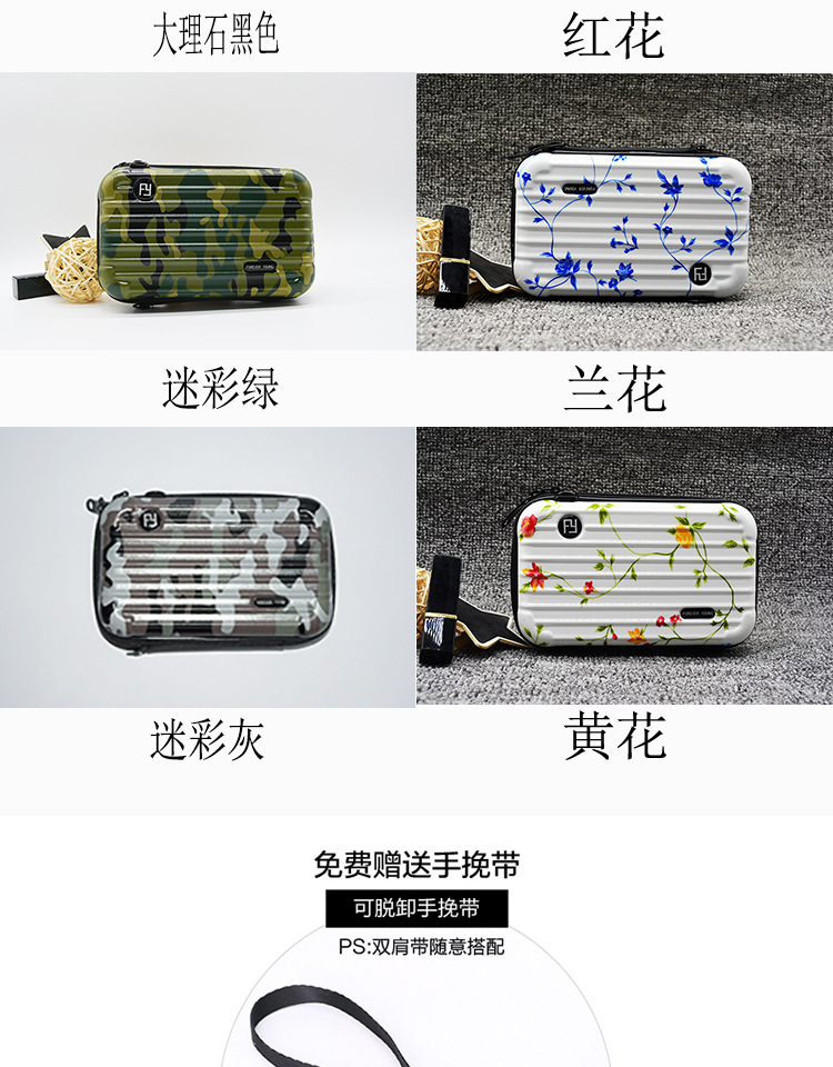 Sacs Sacs à main de luxe Étuis Sac Sac Femme Épaule Mini Mini Boîte Boîte Marée Voyage Voyage et Cool Death Portefeuille Valise Surses Designer D