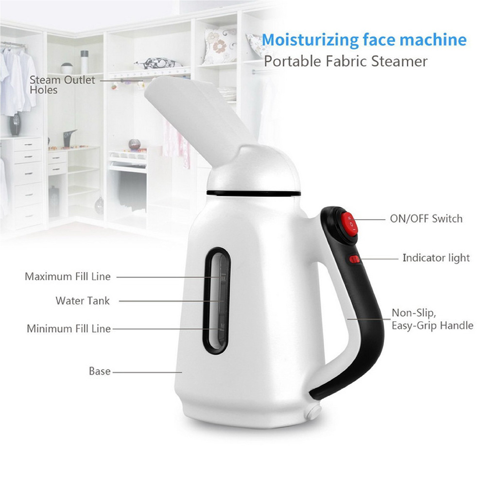 

Clothes Steamer Portable Handheld Iron Vertical Garment Steamers Steam Machine Ironing for Home Appliances for travel in stock