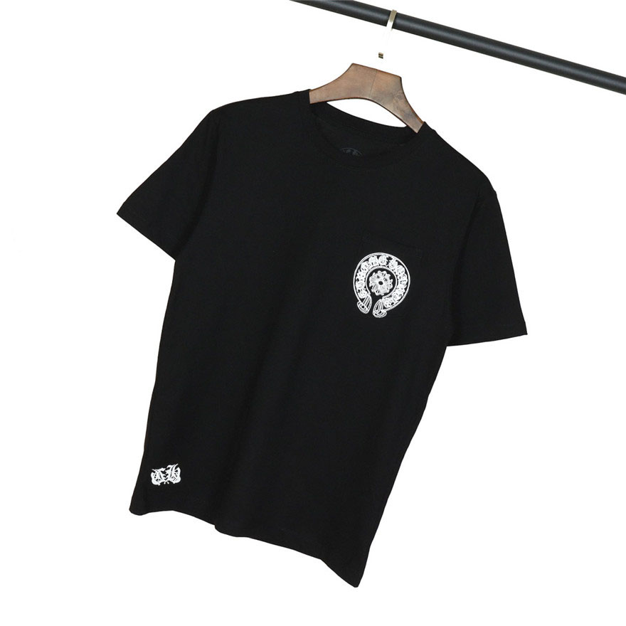 

22s fashion mens t shirt summer short sleeve european american printing t-shirt men women couples casual clothes size m-2xl, White;black