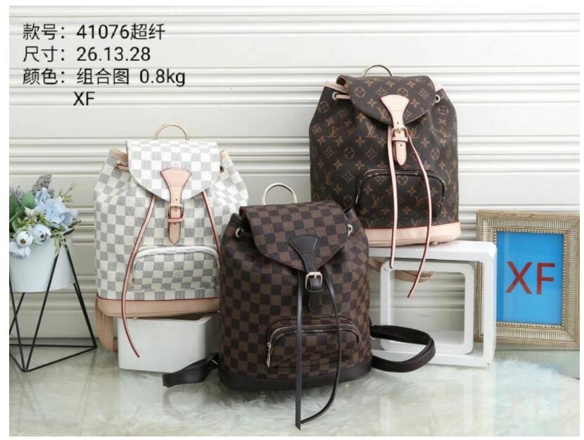 

Vintage cowhide Flap backpack classic shoulder bag clutch handbag luxury travel luggage package totes crossbody bages, Brown