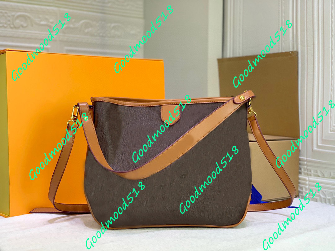 

New arrival fashion Genuine leather women High capacity handbags lady designer composite bags clutch bag shoulder tote female purse wallet MM size M44945 35x26cm, Customize