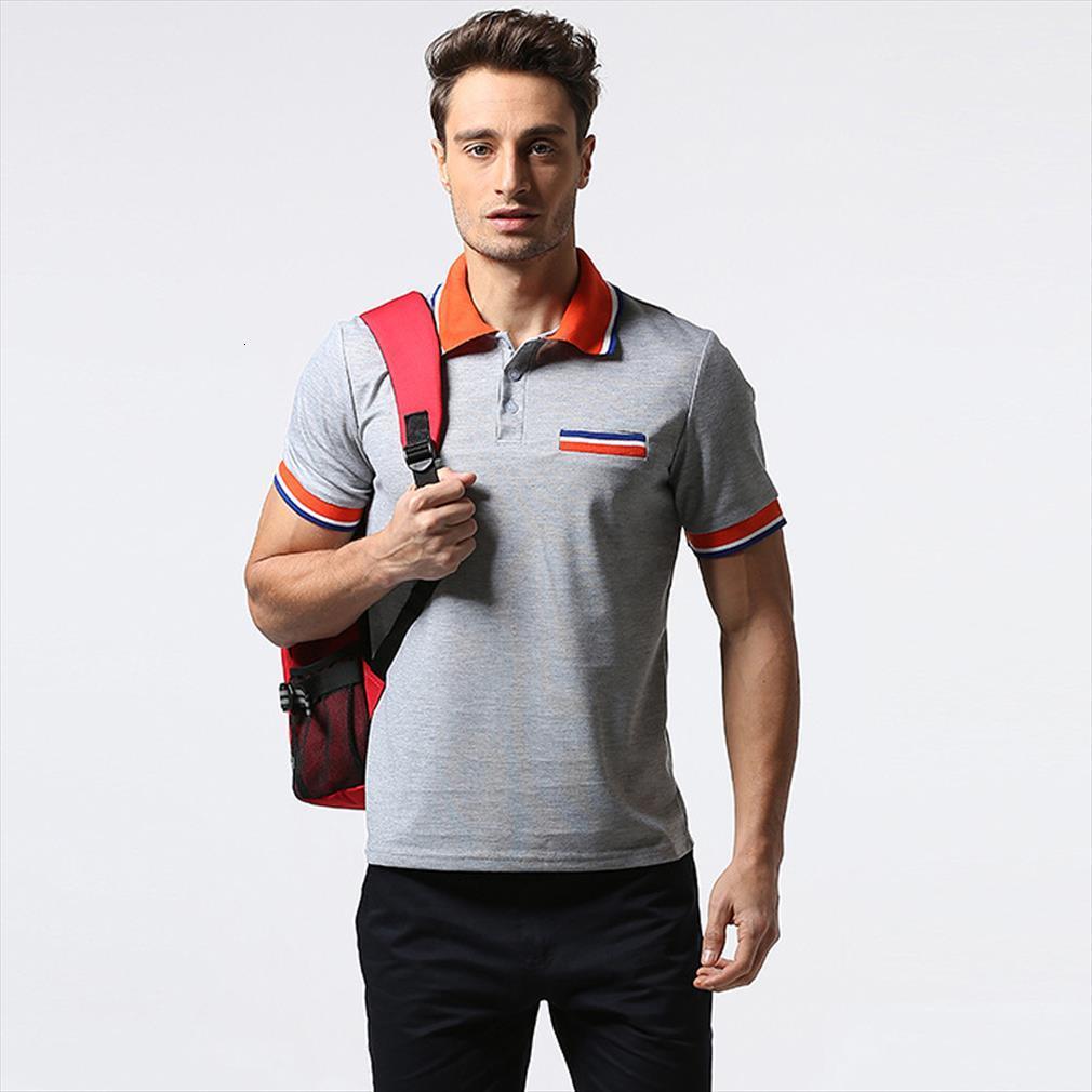 

summer shirts simple shorts sleeve mens polos shirt business branding clothes tee brand, White;black