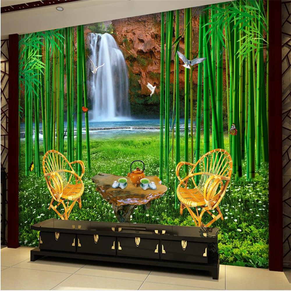 

Custom green forest bamboo wallpapers beautiful scenery wallpapers 3d modern wallpaper designs