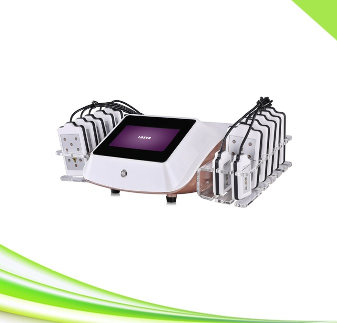 

14 pads diode lipo laser slimming cavitation lipo laser machine